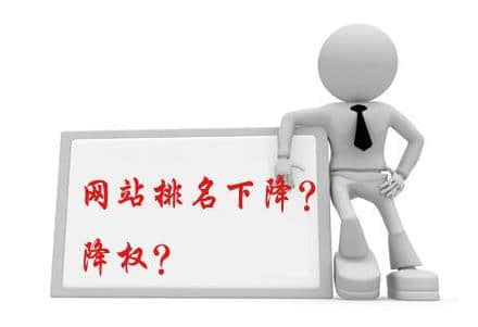 網(wǎng)站降權(quán)被K，排名下降了我們?cè)撊绾螒?yīng)對(duì)？